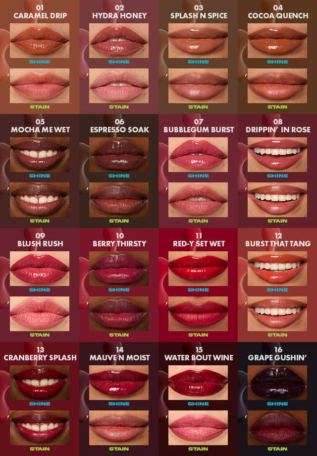 NYX Lip IV Hydrating Lip Gloss Stain