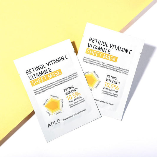 APLB Retinol Vitamin C Vitamin E Sheet Mask