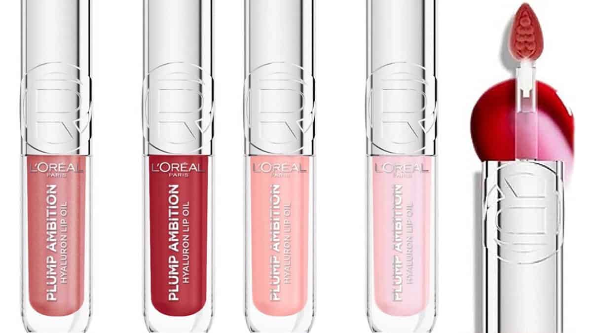 Loreal plump ambition lip oil & gloss