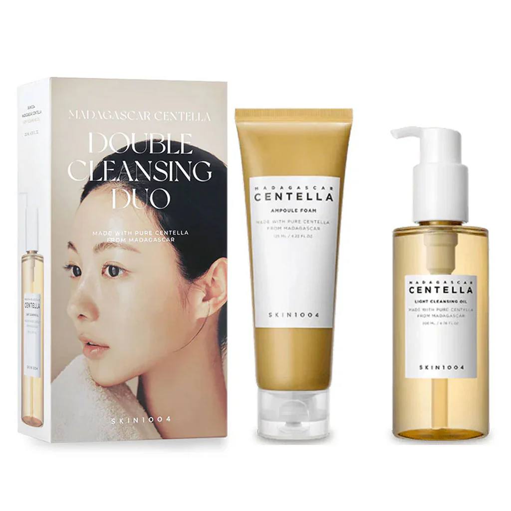 SKIN 1004 - مجموعة التنظيف المزدوجة مدغشقر سنتيلا