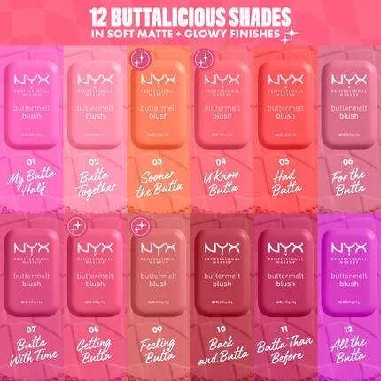 NYX Buttermelt Powder blush