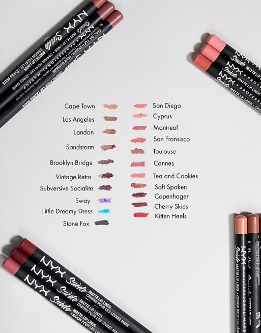 NYX Professional Makeup Suede Matte Lip Liner