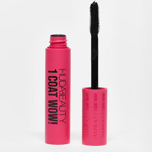Huda beauty 1 coat wow! extra volumizing and lifting mascara