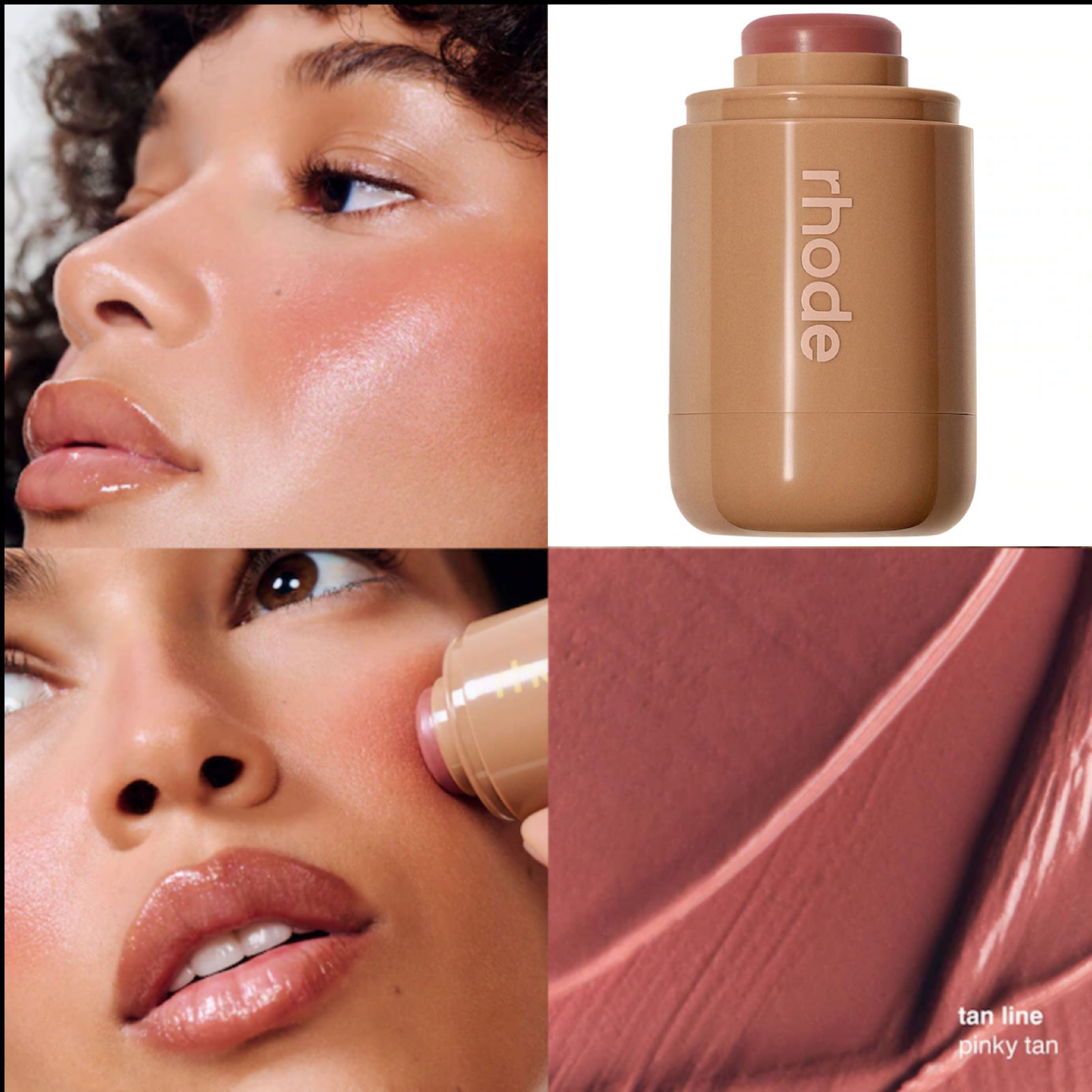 正規品 新品 rhode Pocket Blush tan line（新色） Amazon.com : Rhode Pocket Blush Buildable Hydrating Cream Blush