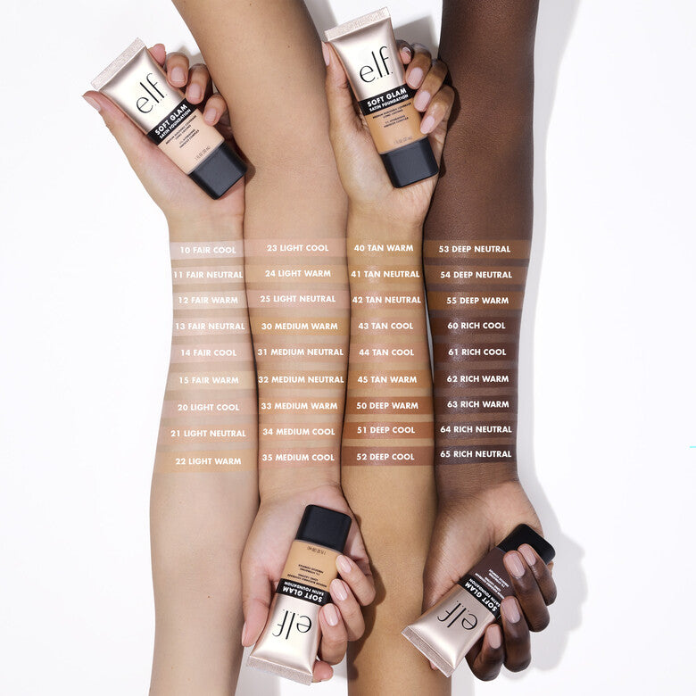 ELF glam satin foundation