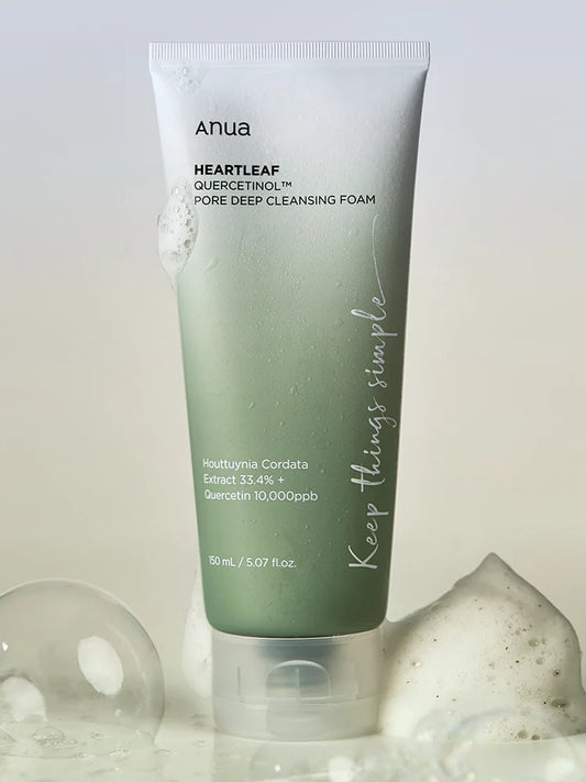 Anua - Heartleaf Quercetinol Pore Deep Cleansing Foam