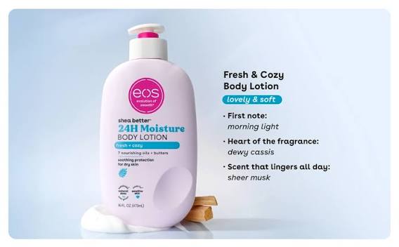 EOS 24hr moisture body lotion