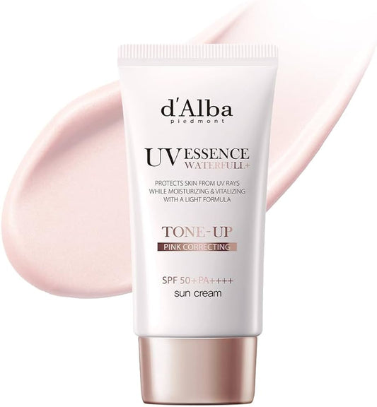 D’-alba - Waterfull Pink Correcting Tone-Up Sunscreen