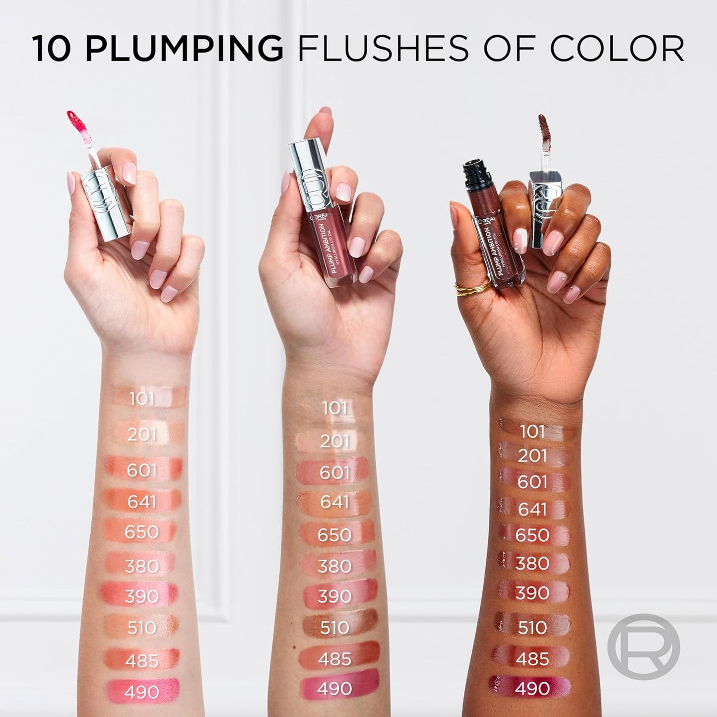 Loreal plump ambition lip oil & gloss