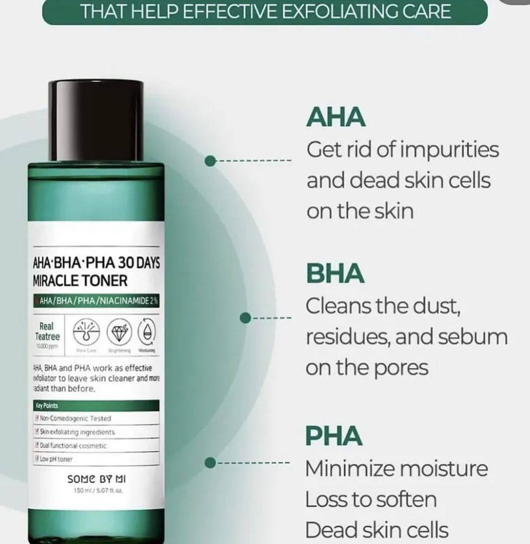 SOME BY MI - AHA, BHA, PHA 30 Days Miracle Toner