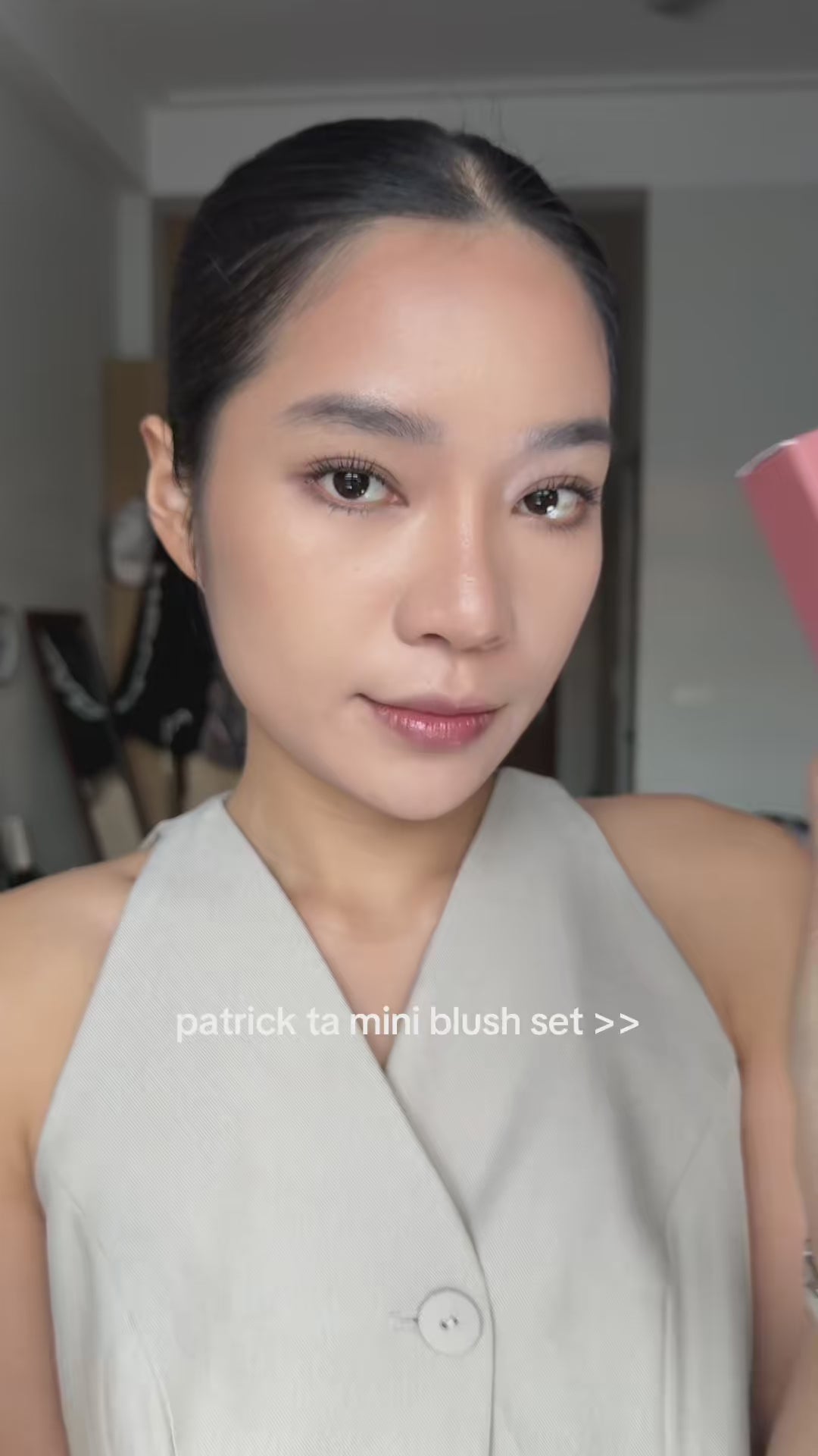 Patrick Ta Mini Double-Take Crème & Powder Blush Duo Mini – Dermalux